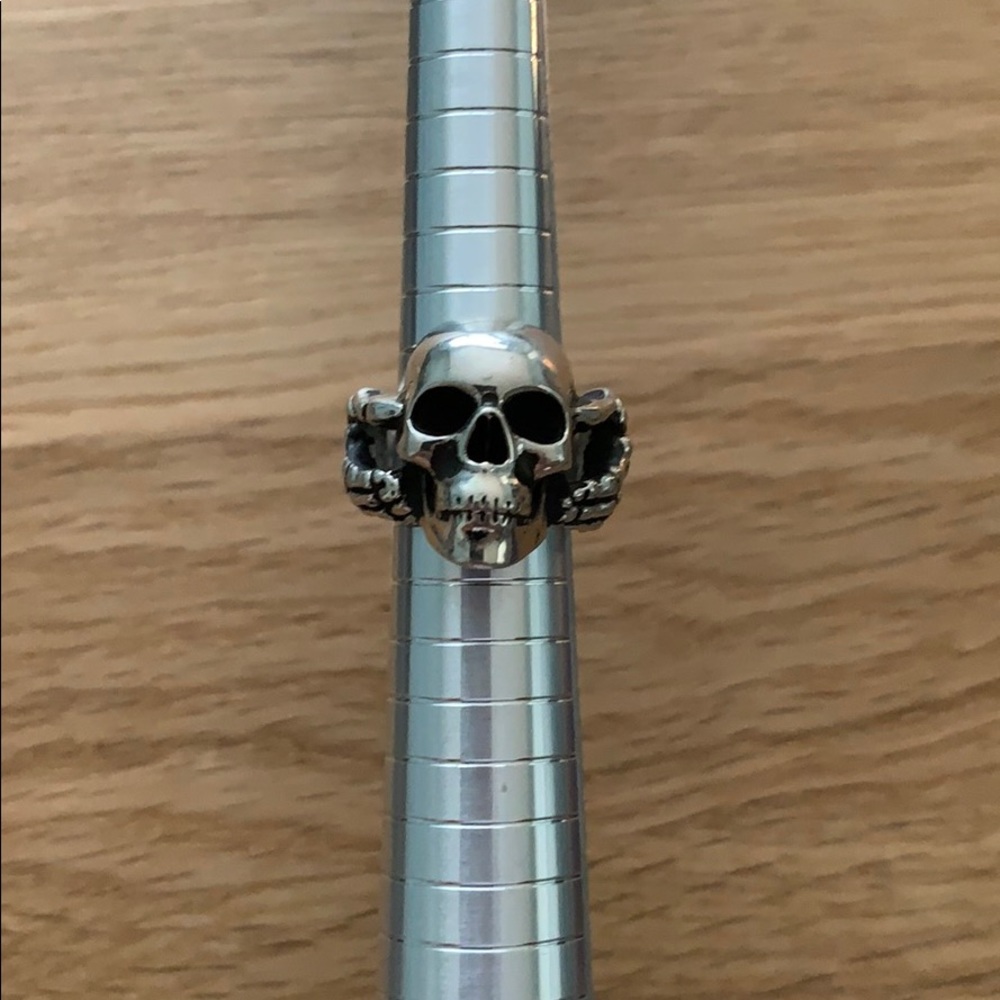 Sterling Silver Skull Ring